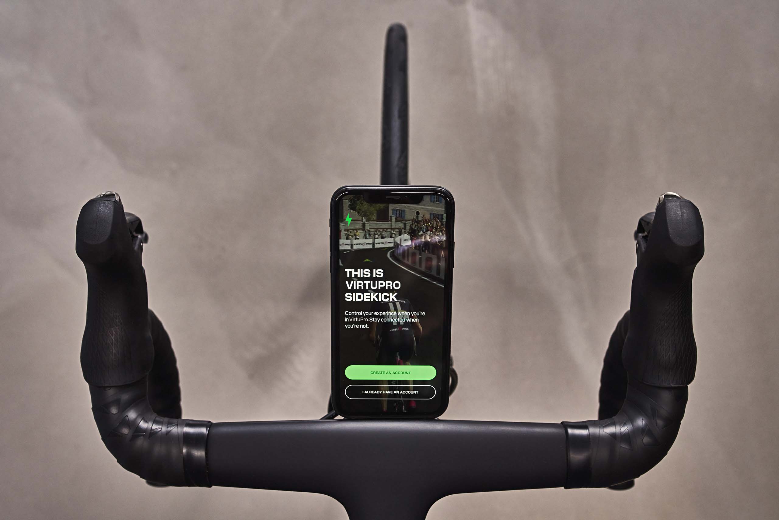 Phone on a e-bicycle